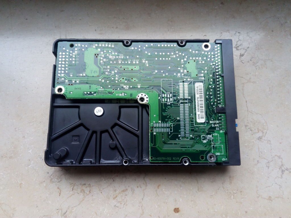 Настольные часы из старого HDD диска