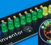 Светодиодные часы-пропеллер на Arduino (улучшенные)
