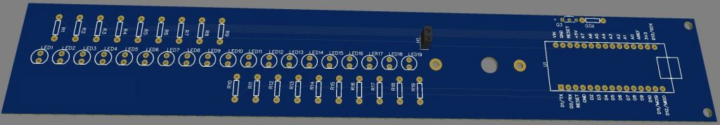 Светодиодные часы-пропеллер на Arduino NANO