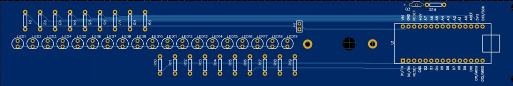 Светодиодные часы-пропеллер на Arduino NANO